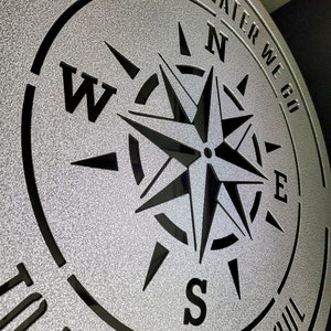 Kompass Zeichen Dxf-Dateien für Cnc-Plasmaschneiden, Adventure Zeichen Dxf Schneidedateien für Laser, Kompass Rose Laser-Datei SVG-Dateien für Laserschneider