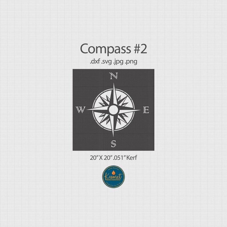 Compass Sign Dxf Bundle for Plasma, Adventure Sign Dxf Files for Laser ...