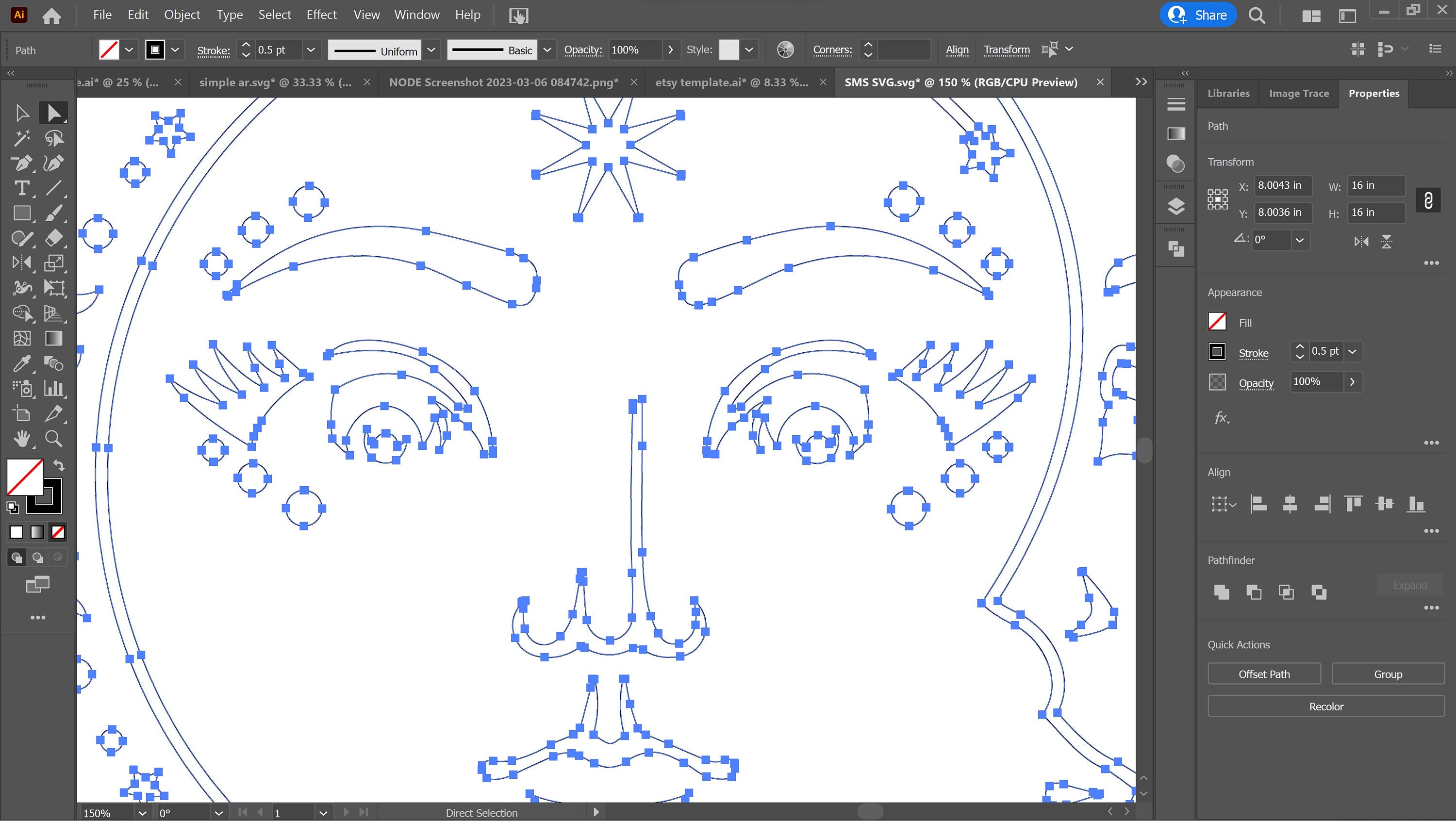 Custom Monogram Dxf File Sun and Moon Monogram, Celestial DXF SVG PNG, Plasma Laser Xtool Cut ...