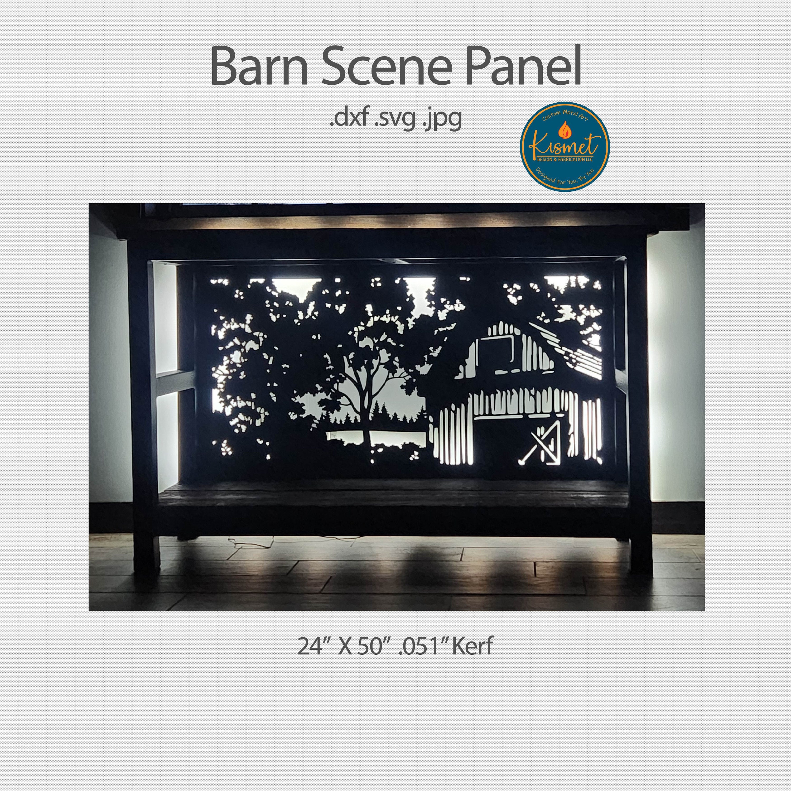 Personalized Farm Sign, Rustic Barn, DXF SVG PNG, Plasma Laser Xtool ...