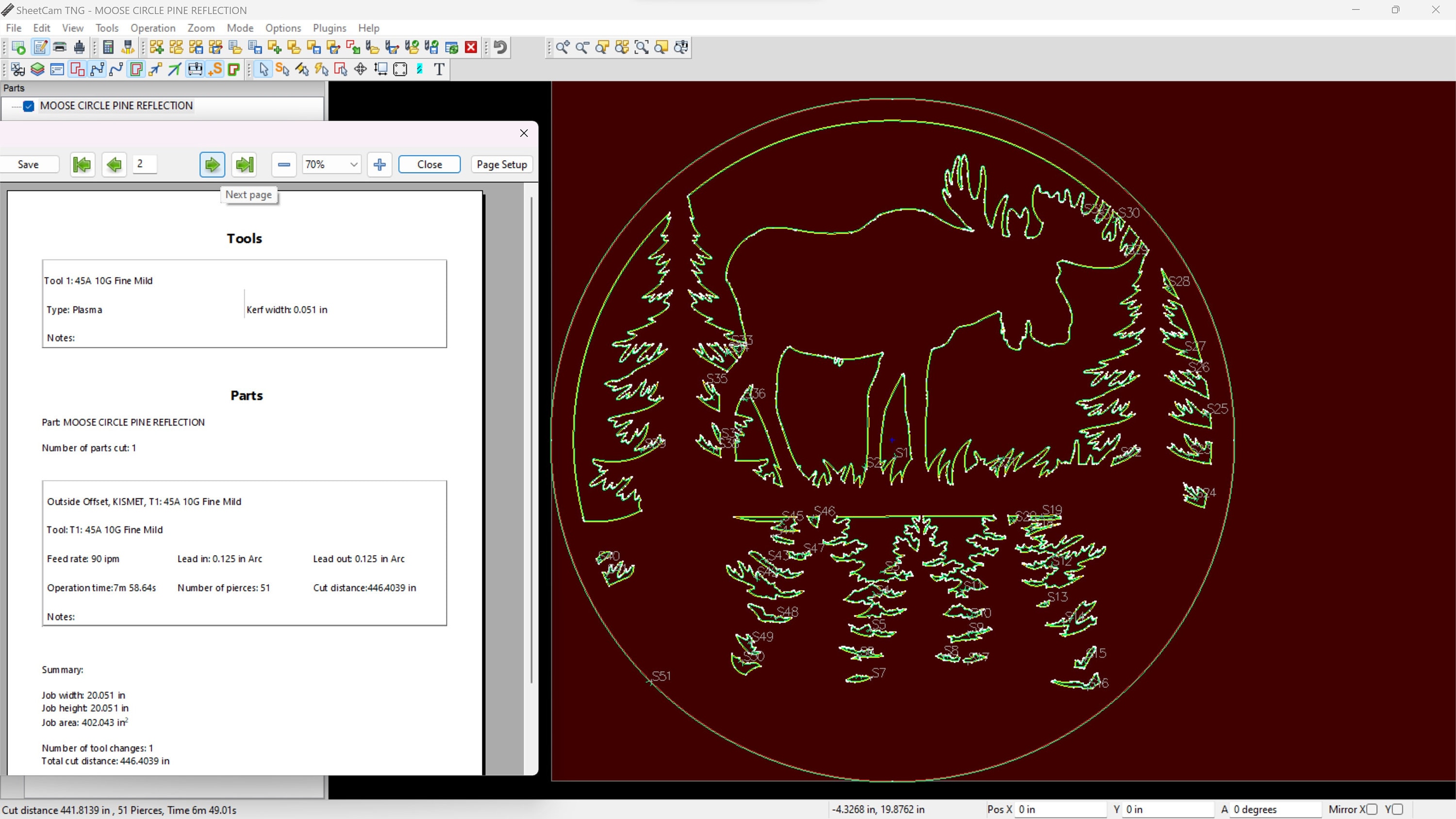Forest Sign Dxf File Personalized Moose Dxf Files for Plasma Cut, Nature Svg Files for Laser ...