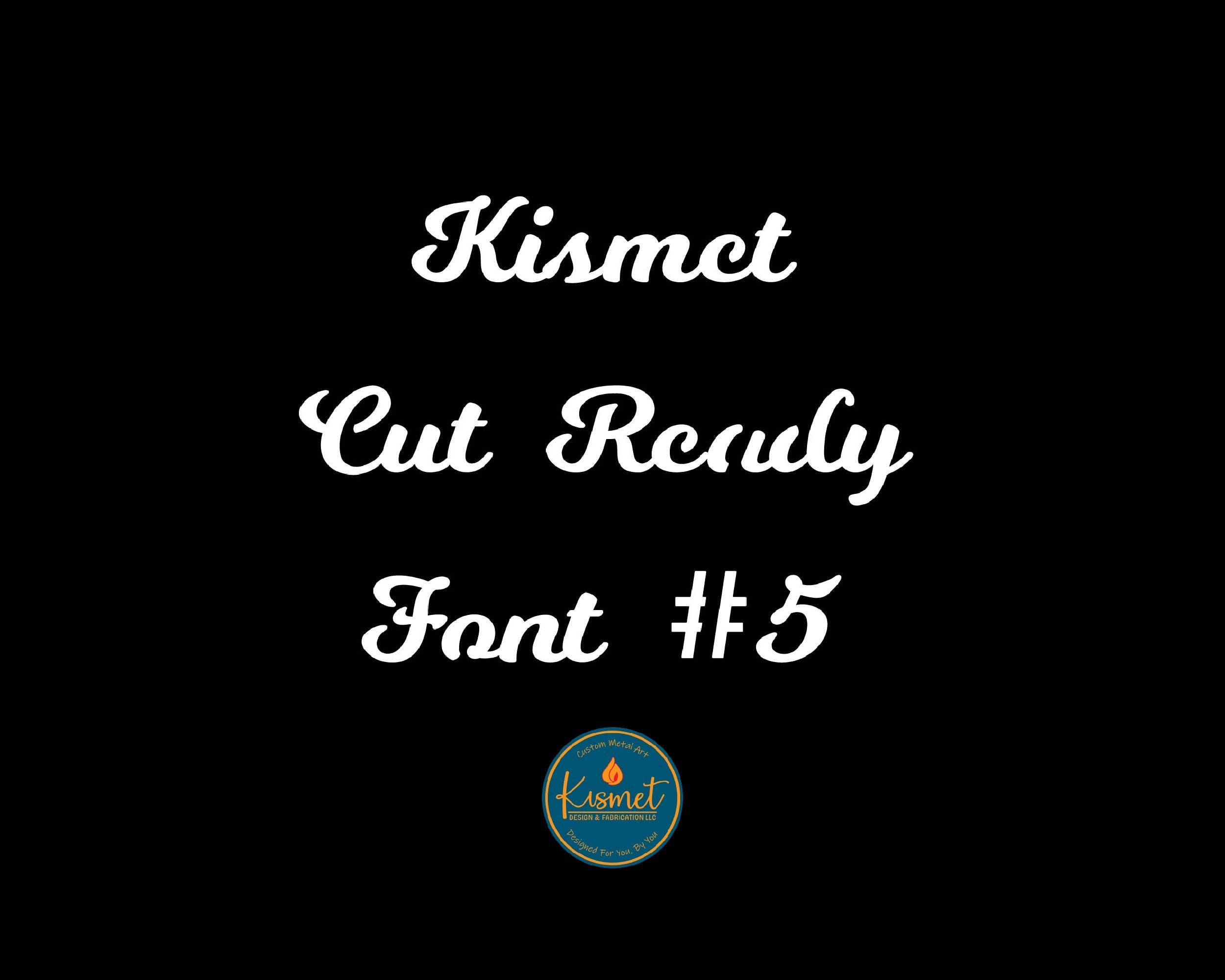Cursive Font SVG: Stencil Font for CNC Plasma, Cricut (digital Download ...
