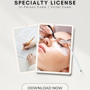 PASS: Lash Ext Schriftliche Prüfung | NUR TX |
