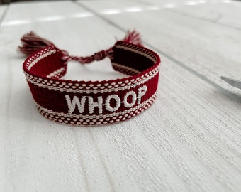 Texas A&M WHOOP Woven Bracelet - Etsy