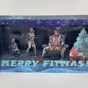 Cartolina di Natale (a tema fitness)