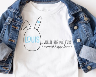 Easter shirt, personalized children's shirt for Easter, cute boy's shirt Easter
