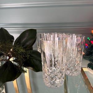 Wedgwood Irish crystal highball / tumblers