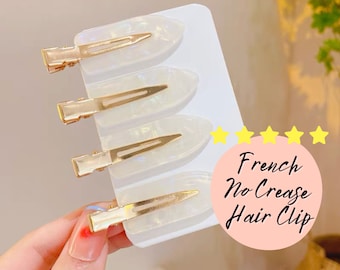 Keine Falte Haarspangen - Junggesellinnenabschied, No Bend Harz Haarspangen für Frauen Mädchen, süße Haarschmuck, Bachelorette Geschenk, Make-up Haarspange