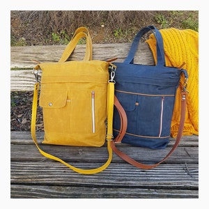 PDF Schnittmuster und Nähanleitung Tasche Mädi, Umhängetasche, Bag, Bag Pattern, Pattern