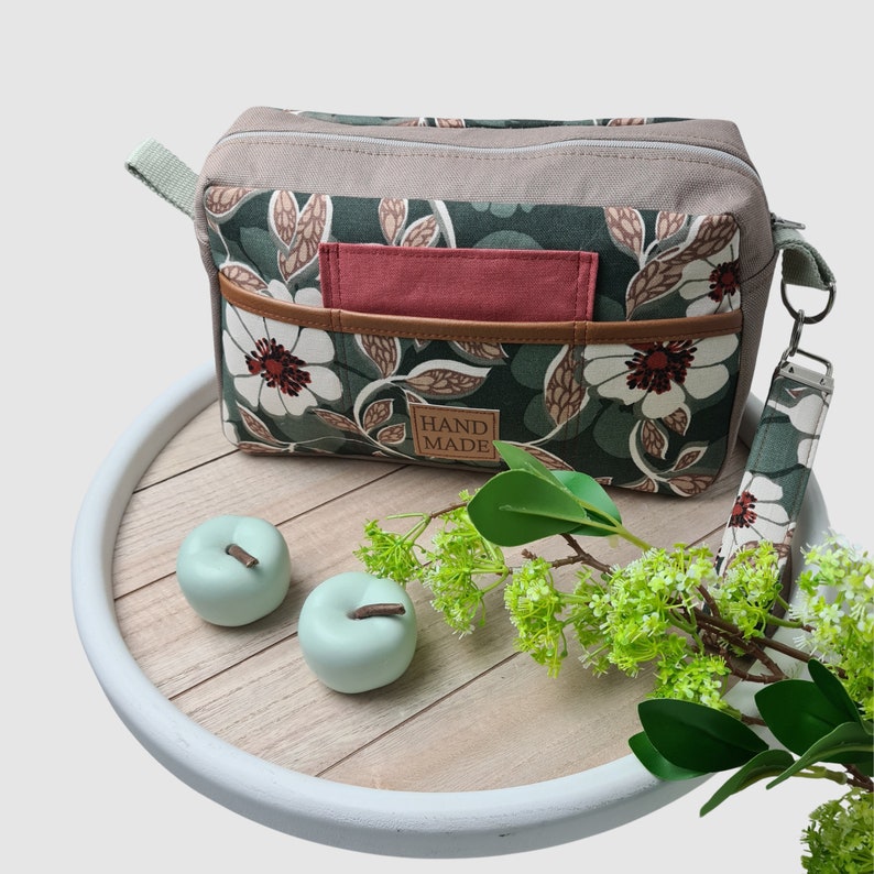 PDF Schnittmuster und Nähanleitung Kosmetiktasche Neilani Bag, Kosmetiktasche, Windeltasche, Täschchen, Pouch Pattern, Pattern image 3