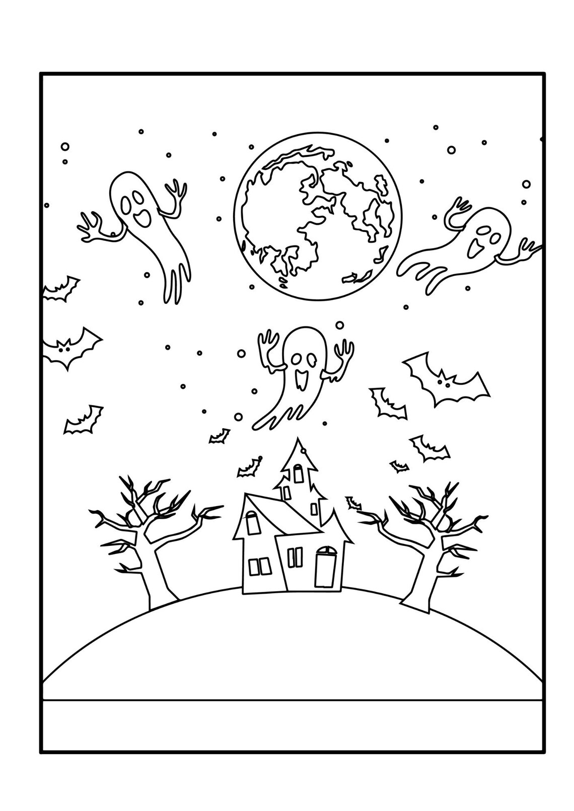 Halloween Color Book - Printable - Etsy