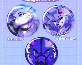 Rokos I Rokos chill, Rokos anarchy y LitchieD Team I Badge 44 mm