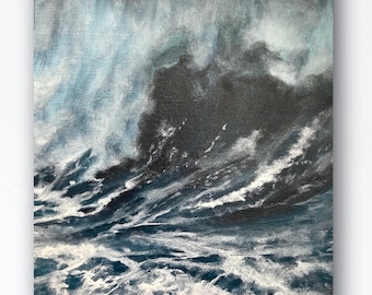 Wave Ocean Oil Painting