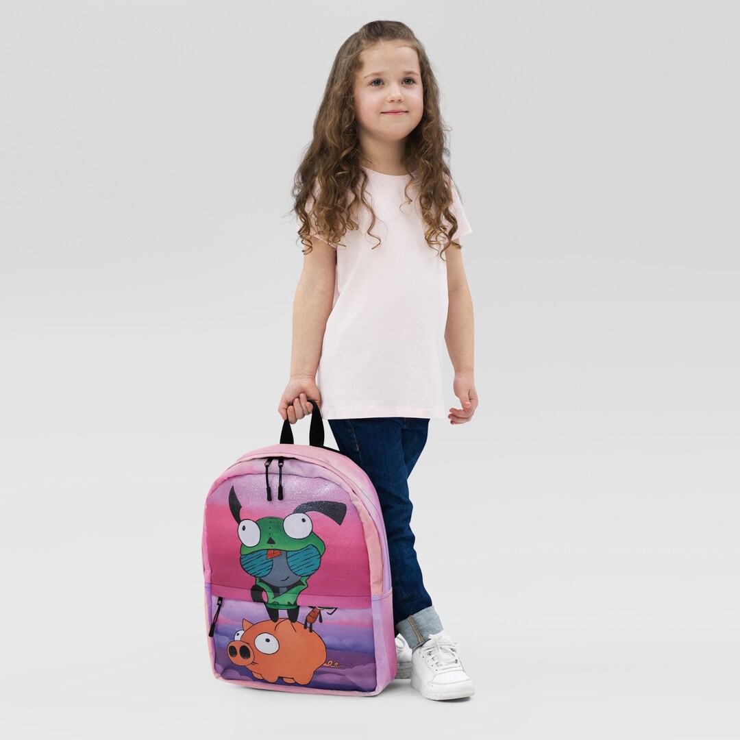 Invader Zim and Gir Backpack - Etsy