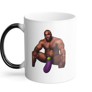 Color Changing Barry Wood Meme Mug: Funny Prank Gift