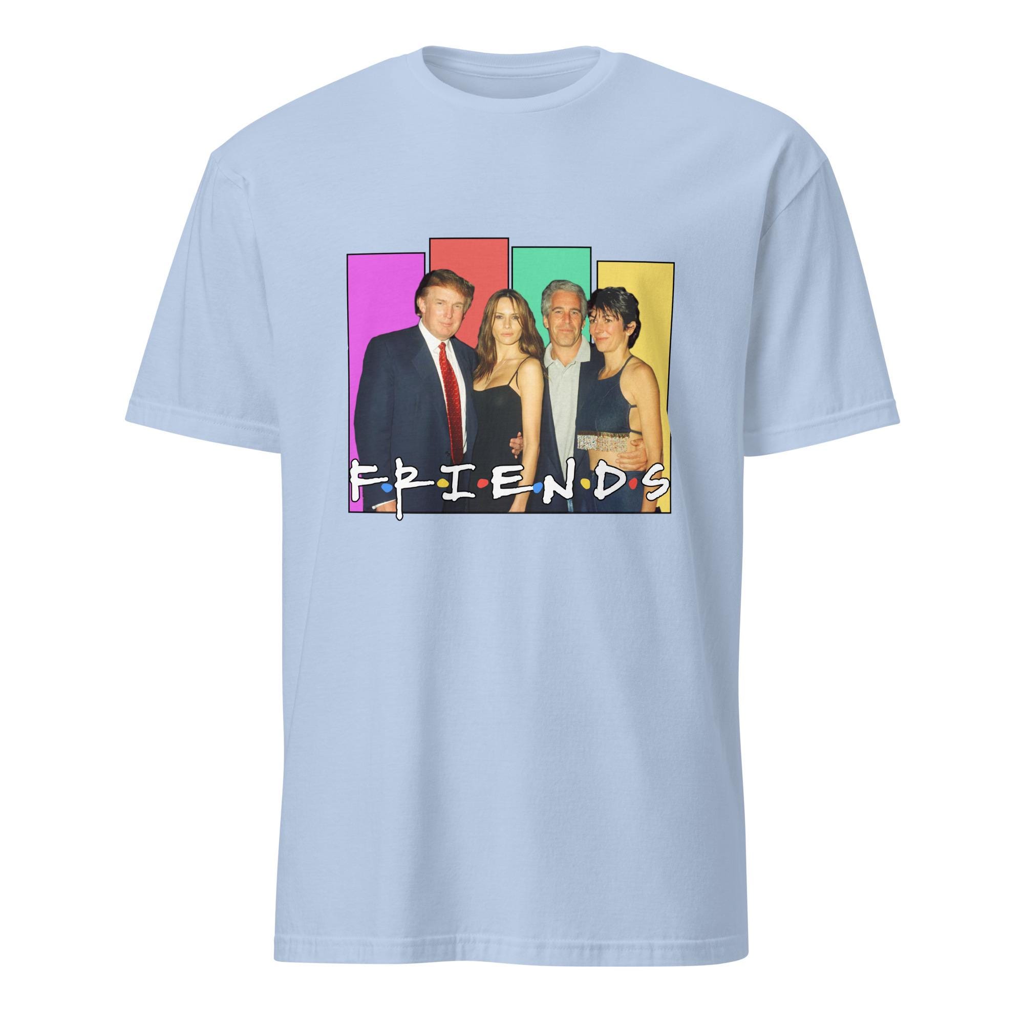 Donald Trump and Jeffrey Epstein Best Friends Parody Tee | Trump