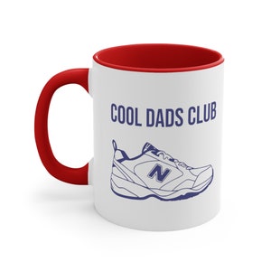 New Balance Cool Dads Club Coffee Mug Funny Dad Gift 11oz Mug Fathers Day New Balance Dad Joke Cup image 7