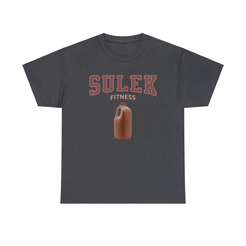 Sam Sulek Fitness Tee: Chocolate Milk Meme Oversize Gym Shirt image 3