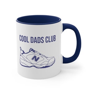 New Balance Cool Dads Club Coffee Mug Funny Dad Gift 11oz Mug Fathers Day New Balance Dad Joke Cup image 2