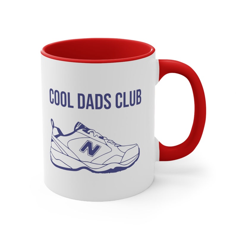 New Balance Cool Dads Club Coffee Mug Funny Dad Gift 11oz Mug Fathers Day New Balance Dad Joke Cup image 8