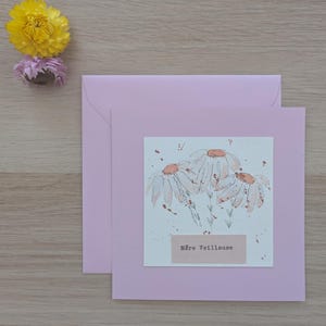Carte Fête des mères à l'aquarelle