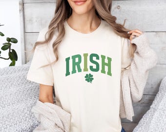 Irish Shirt, Shamrock Shirt, Irish Clover Shirt, St Patrick's Day Tee, St Patricks Day Gift, Saint Patrick's Day, Irish Gift, Irish Tee
