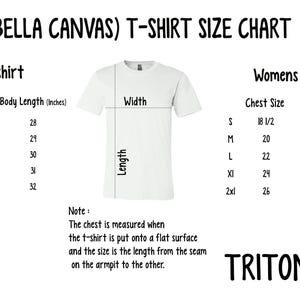 a t - shirt size guide for a women's t - shirt