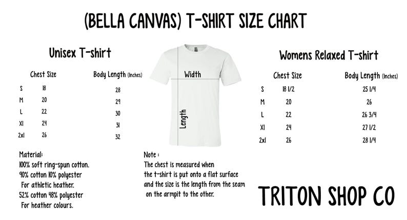 a t - shirt size guide for a women's t - shirt
