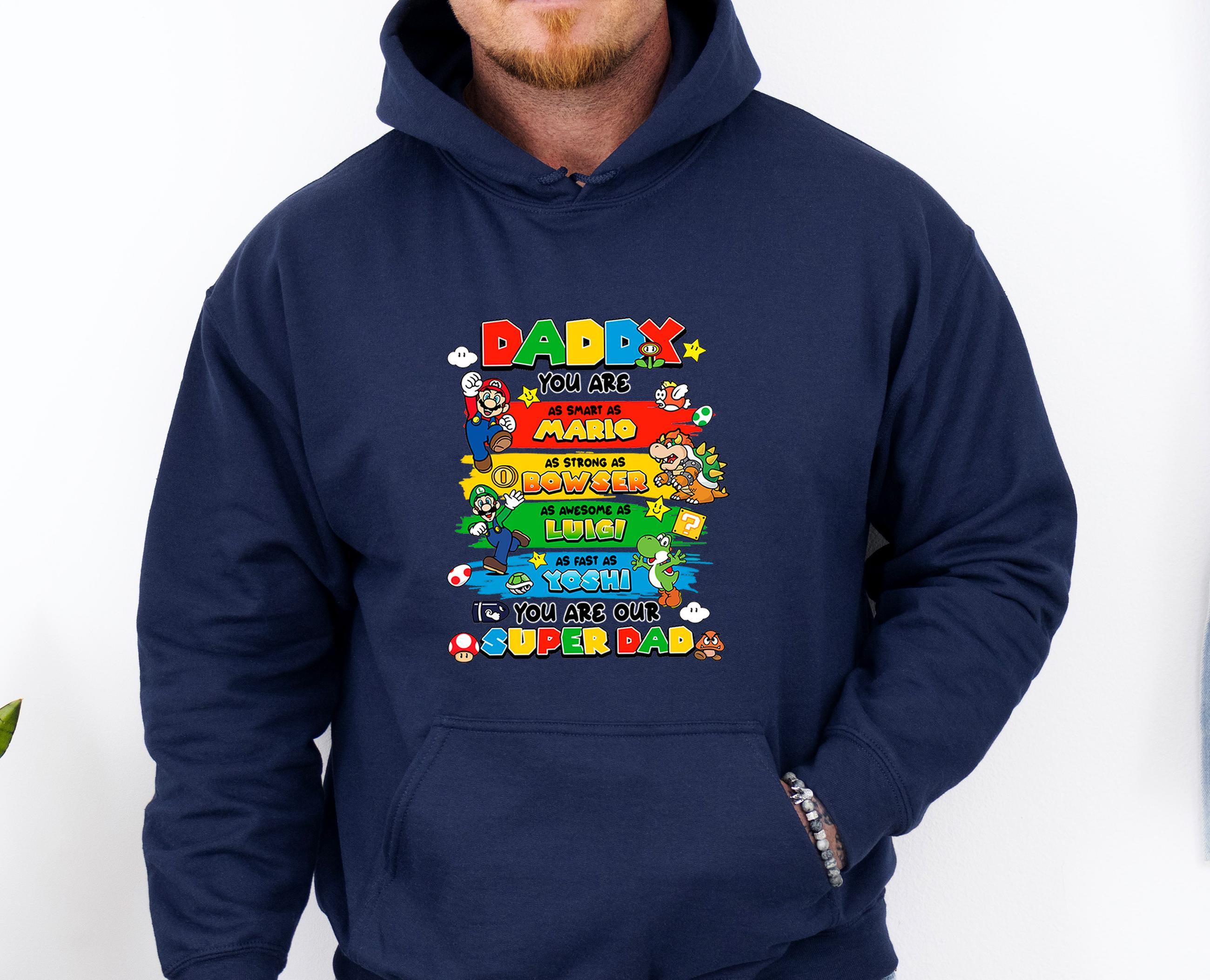 Sweat à Capuche Garçon Mario Kart – 6-7 Ans – Blanc – Imprimé Graphique