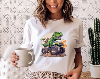 Dinosaur Tshirt, T-rex Tee, Unisex Dinosaur Tshirt , Dinosaur Tee, Cute Dinosaur Gifts, Womens Dinosaur T shirt, Trex Tee, Kids Trex Tee