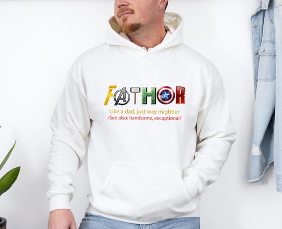 Fathor Hoodie, Avengers Dad Hoodie, Funny Dad Hoodie, Dad Birthday Gift, Dad Marvel Hoodie Father's Day Gift, Fathers Day Hoodie