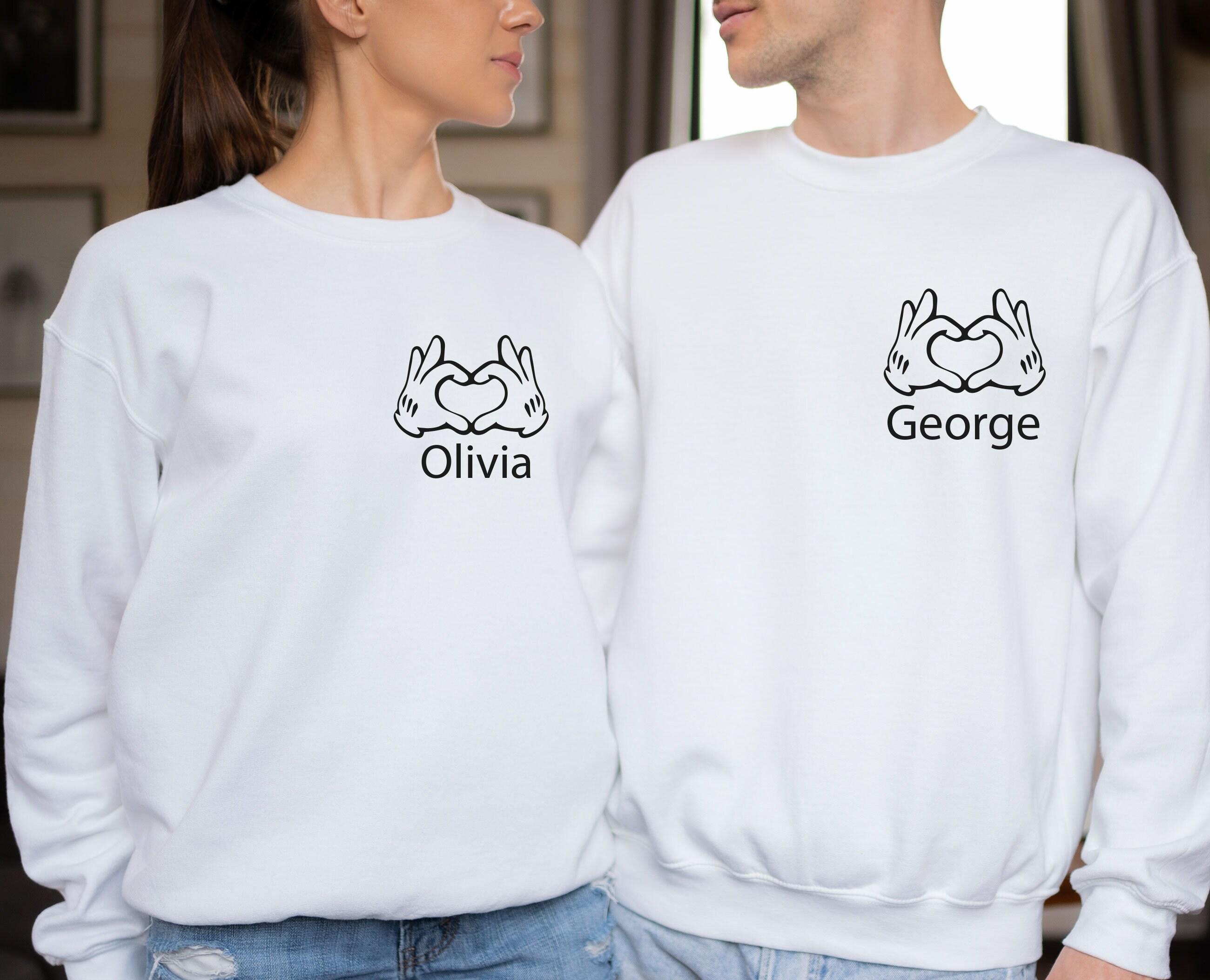 Disneyland top couple sweaters