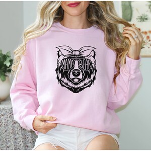 Mama Bear Sweatshirt Etsy UK