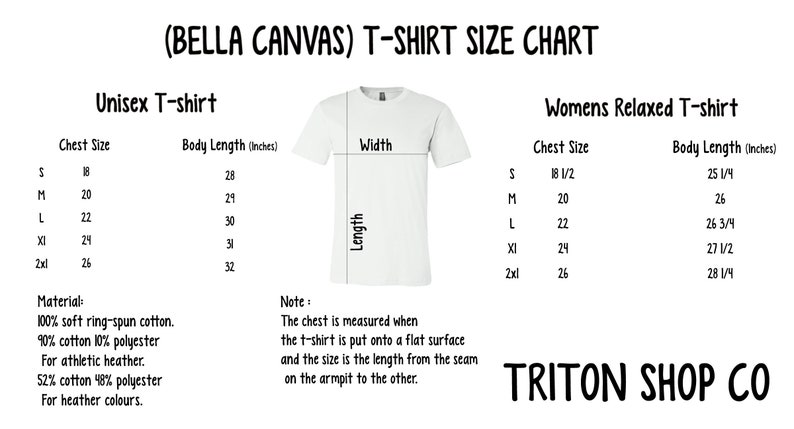 a t - shirt size guide for a women's t - shirt