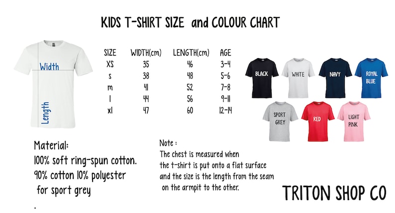 a t - shirt size guide for men and women