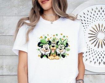 Disney Irish Shirt, Mickey Mouse St Patrick's Day Tee, Irish Day T-shirt, Lucky Season Tee, St Patty's T shirt