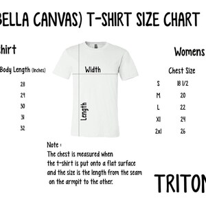 a t - shirt size guide for a women's t - shirt