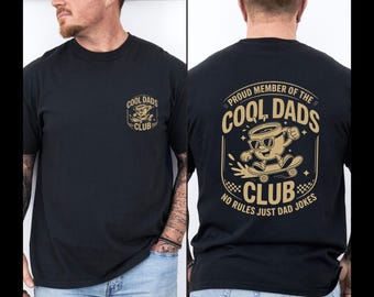 Comfort Colors® Skater Dad Shirt, Fathers Day Tee, Cool Dads Club T shirt, Funny Dad Gift, New Dad Shirt