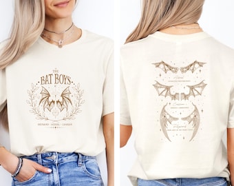 The Bat Boys Tshirt, Bookish Merc Shirt, Velaris T shirt, Mystical T-shirt, Book Lover Gifts, Cassian And Feyre, The Night Court Illyrians