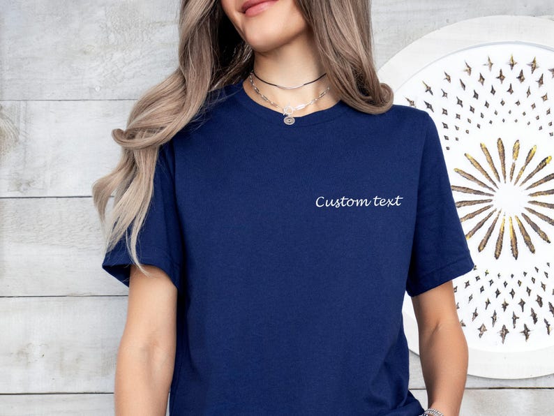 Custom Text Shirt, Custom Design Shirt, Custom Tshirt, Personalised Tee, Custom Birthday, Your Text Here, Custom Logo, Custom Photo Shirt image 5