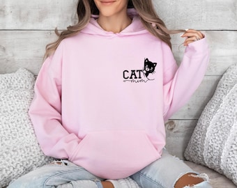 Cat Mum Hoodie, Mothers Day Pullover, Cat Mama Jumper, Cat Lover Gift, Funny Cat Hoodie, Cat Lady Jumper, Cat Owner Gift, Cat Lover Hoodie