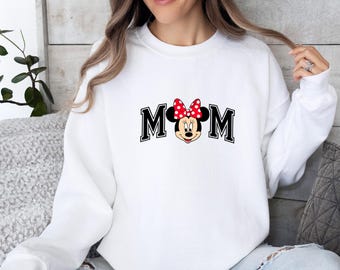 Disney Mama Sweatshirt, Mothers Day Sweater, Mama Mouse Jumper, Minnie Mom Top, New Mama Gift, Mum Life Sweater, New Mum Sweatshirt