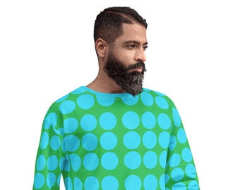 Polka Dot Sweatshirt - Etsy