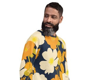 yellow rose sweatshirt