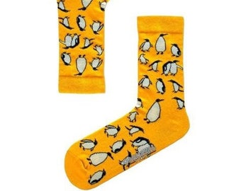 Penguin Socks Perfect Unique Funny Socks Gift Socks Gift For Man Gift For Women Gift Set Cool Socks