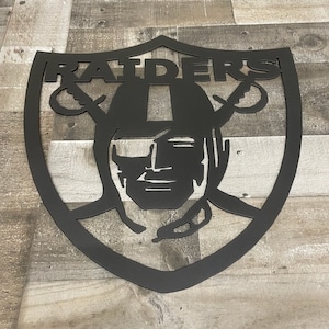 Raiders Metal art wall decor