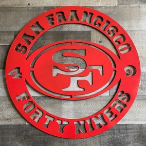 San Francisco 49ers wall decor