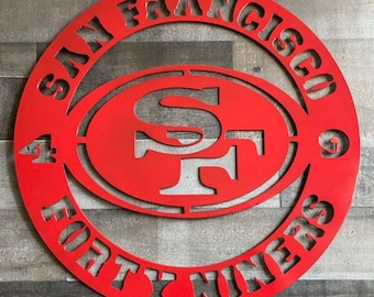 Decoración de pared de los San Francisco 49ers