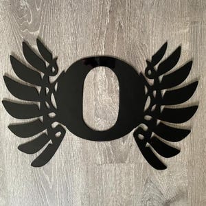 Oregon Duck metal Sign
