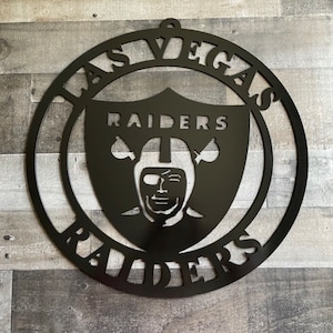 Raiders metal Wall decor